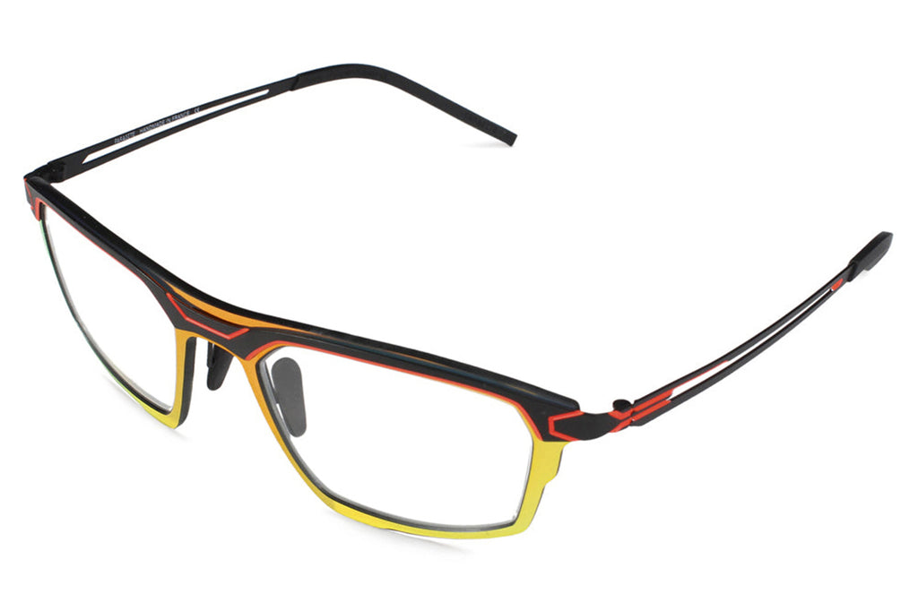 Parasite Eyewear - Astro 1 Eyeglasses Black-Orange-Red (C57)