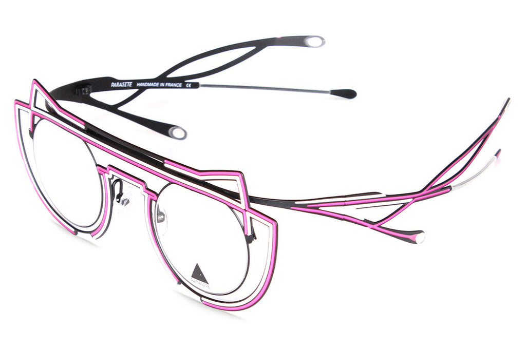 Parasite Eyewear - Aztec X Eyeglasses Black-Fushia-White (C80)