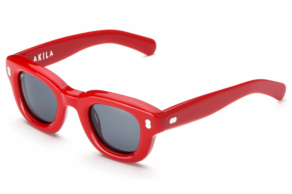 AKILA® Eyewear - Apollo_Inflated Sunglasses Red w/ Black Lenses