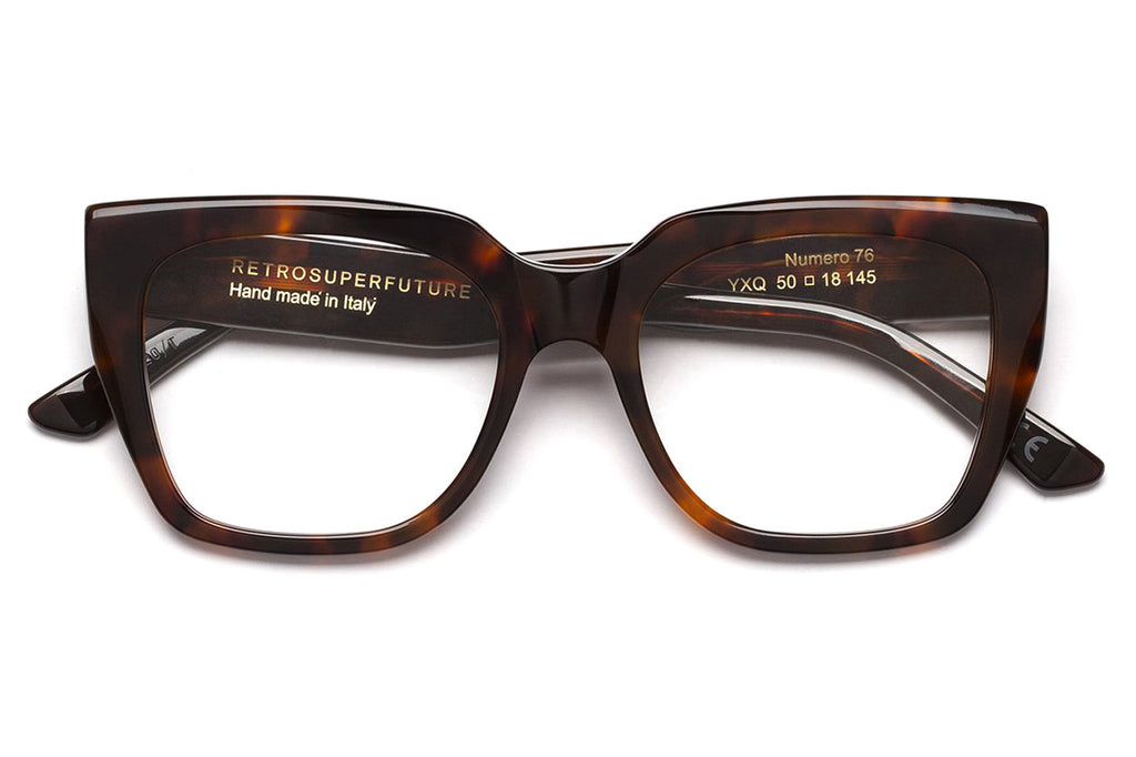 Retro Super Future® - Numero 76 Eyeglasses Classic Havana