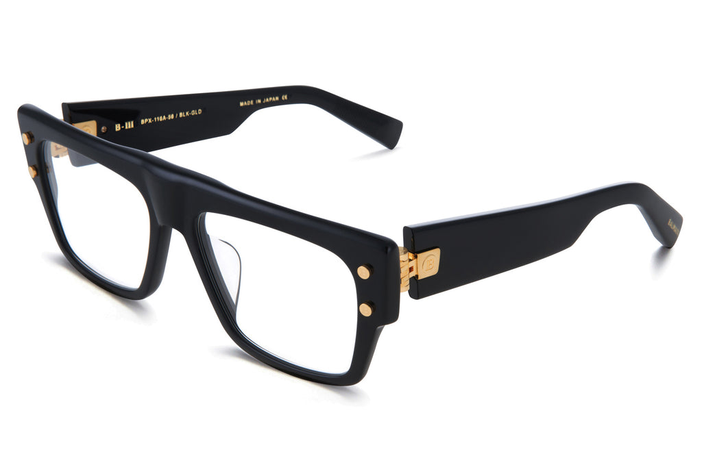 Balmain® Eyewear - B-III Eyeglasses Black & Gold
