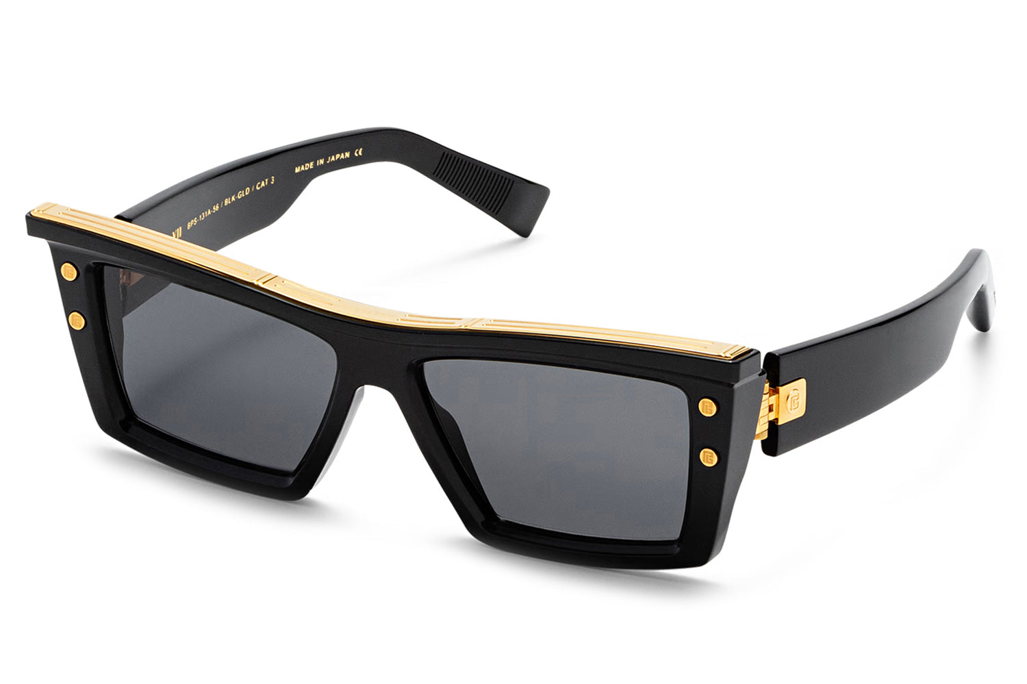 Sunglasses - Black/Gold Louis Vuitton Z1165W 1.1 Millionaires