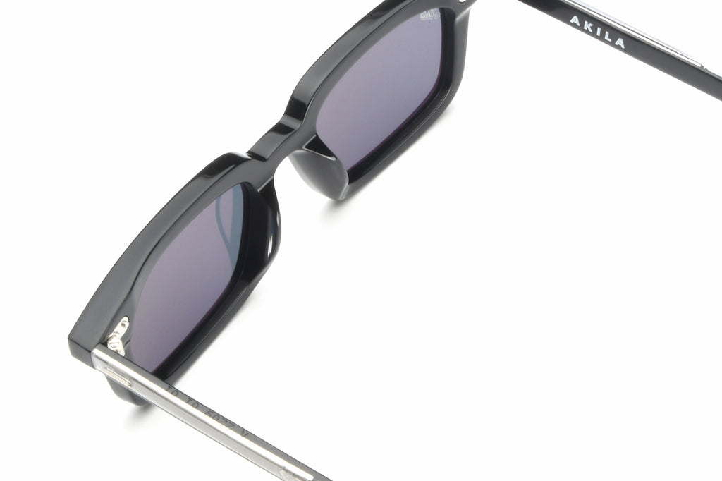 AKILA® Eyewear - Big City Sunglasses Black w/ Black Lenses