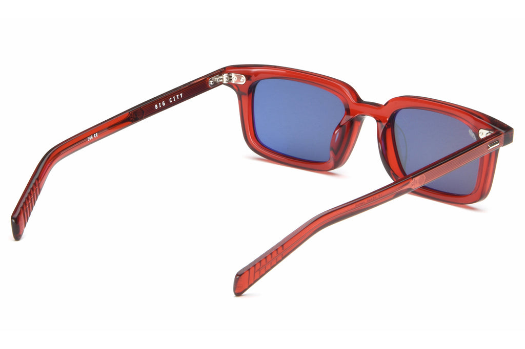 AKILA® Eyewear - Big City Sunglasses Red w/ Black Lenses