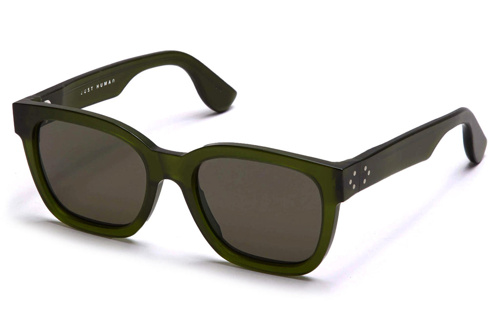Just Human - Bold Square 01 Sunglasses Forest Green