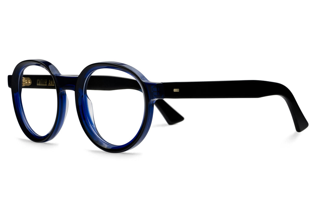 Cutler & Gross - 1384 Eyeglasses Black on Blue