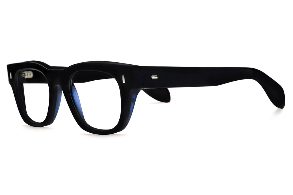 Cutler & Gross - 9772 Eyeglasses Black on Blue