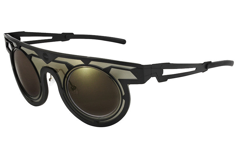 Parasite Eyewear - Cyber 1 Sunglasses Black-Gold (C15M)