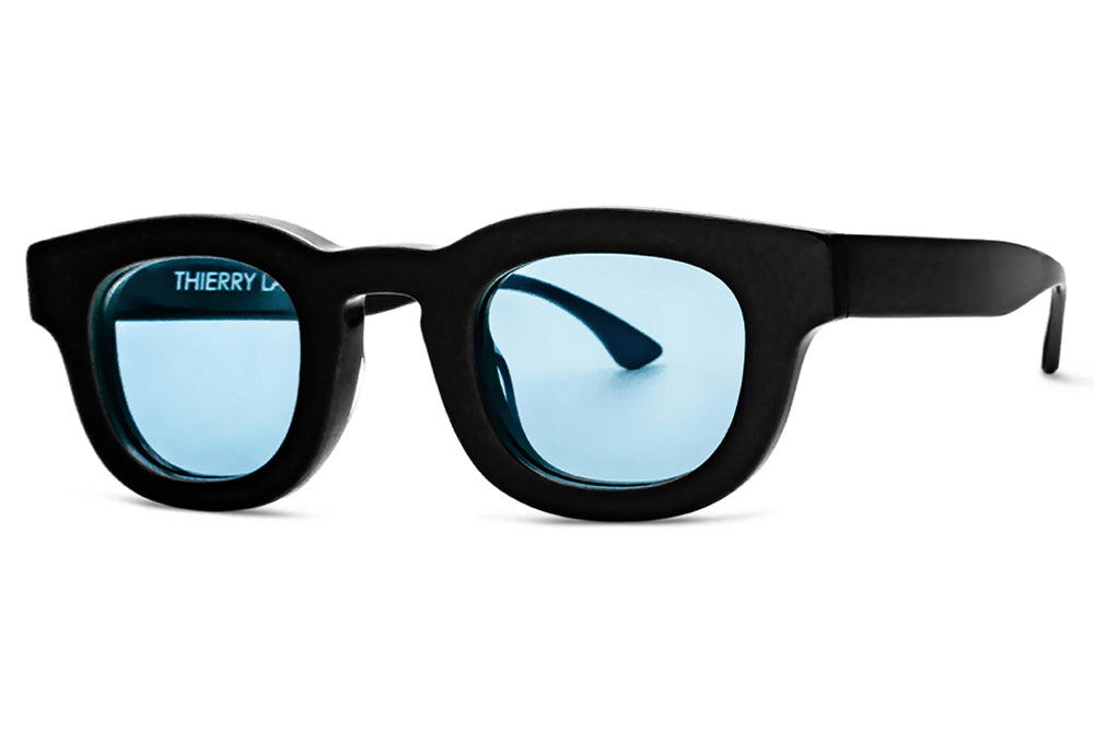 Thierry Lasry - Darksidy Sunglasses Black w/ Light Blue Lenses (101)