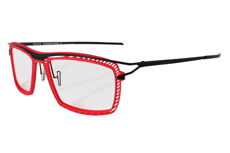 Parasite Eyewear - Data 2 Anti-Matter Eyeglasses Black-Red (C62M)