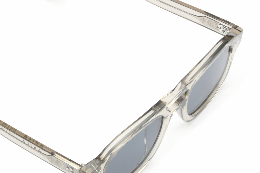 AKILA® Eyewear - Dillinger Sunglasses Warm Grey w/ Black Lenses