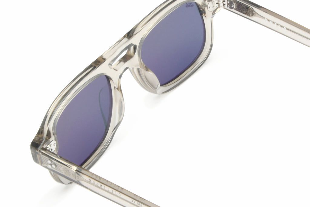 AKILA® Eyewear - Dillinger Sunglasses Warm Grey w/ Black Lenses