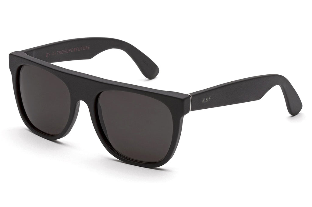 Retro Super Future® - Flat Top Sunglasses Black Matte