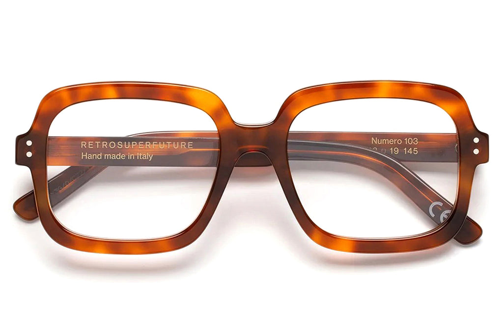 Retro Super Future® - Numero 103 Eyeglasses Havana Diversa