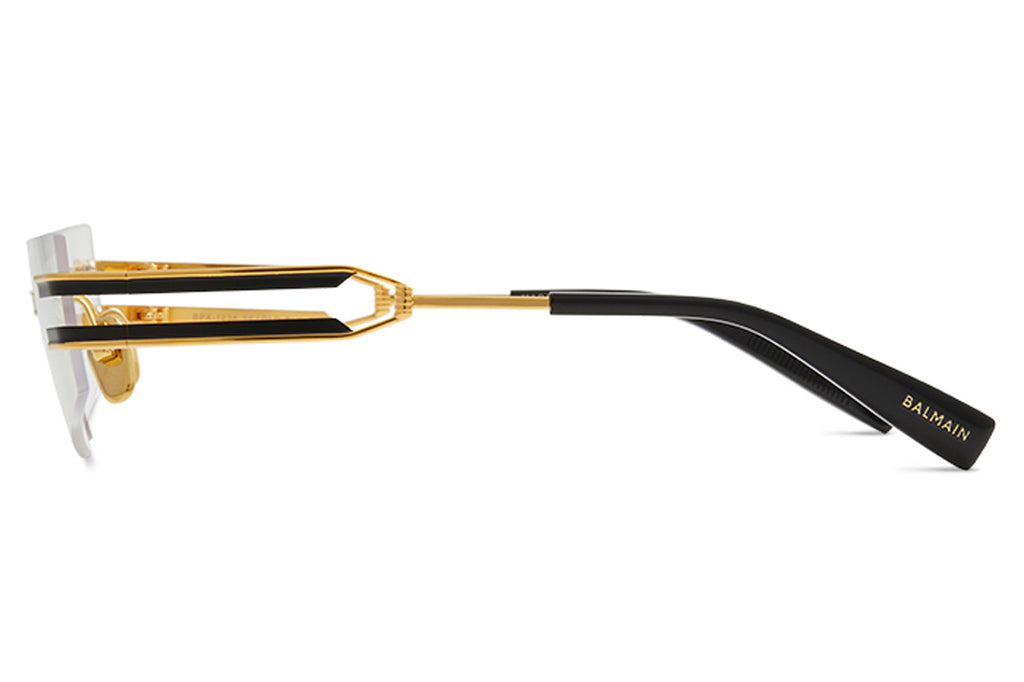 Balmain® Eyewear - Fixe Eyeglasses Gold - Matte Black - Black