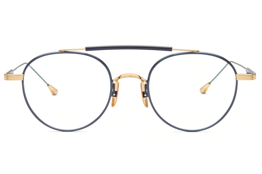 Lunetterie Générale - Frontenac Eyeglasses 18k Gold & Blue (Col.V)