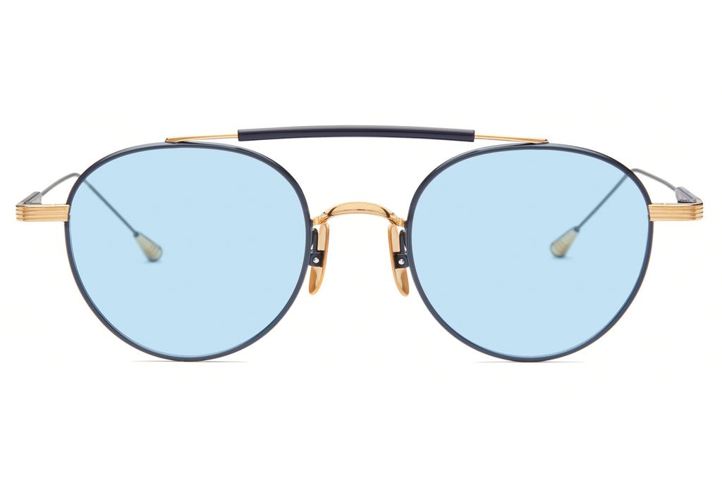 Lunetterie Générale - Frontenac Sunglasses 18k Gold & Blue (Col.V)