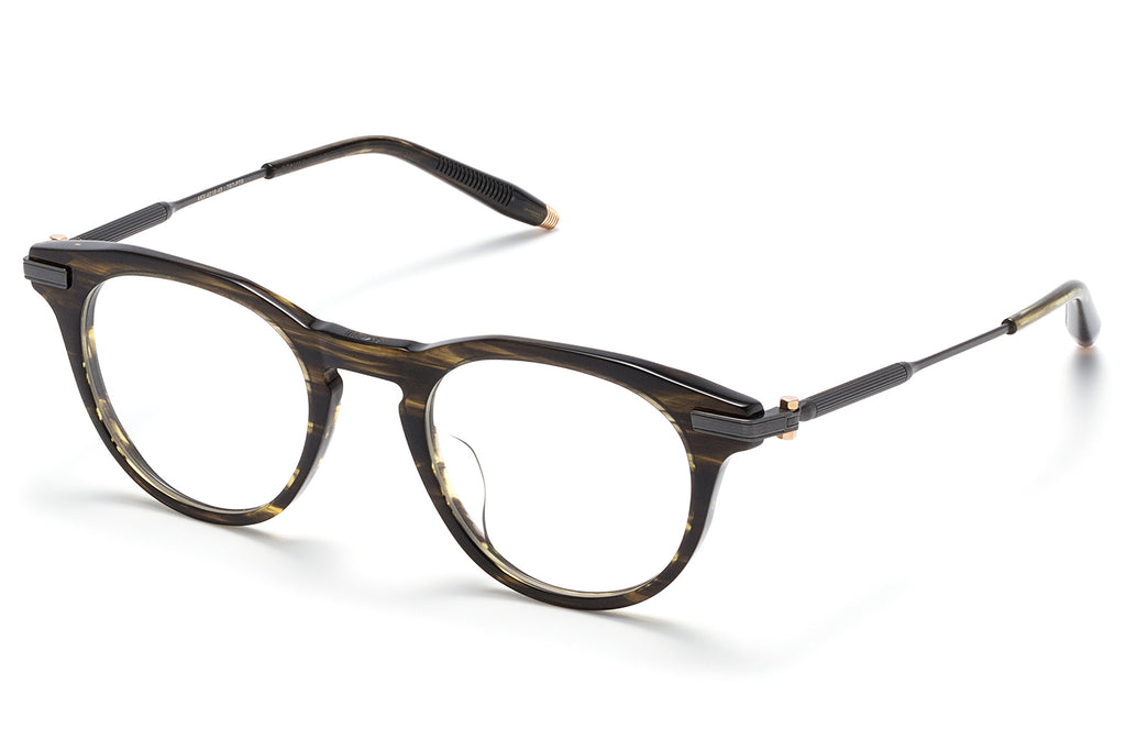 Akoni - Gemini Eyeglasses Dark Tortoise - Antiqued Pewter