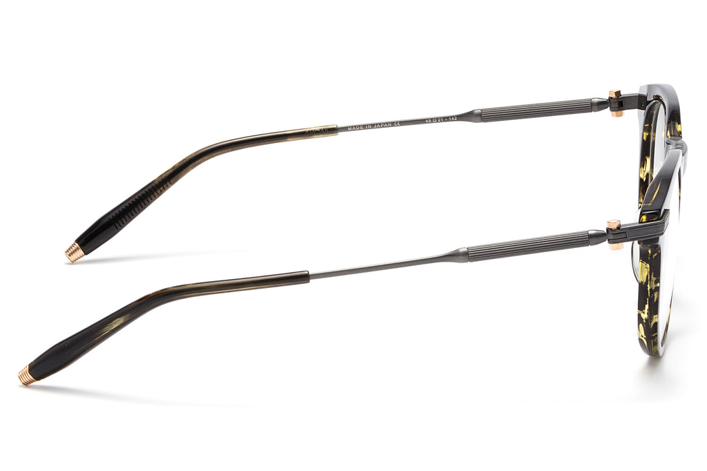 Akoni - Gemini Eyeglasses Dark Tortoise - Antiqued Pewter