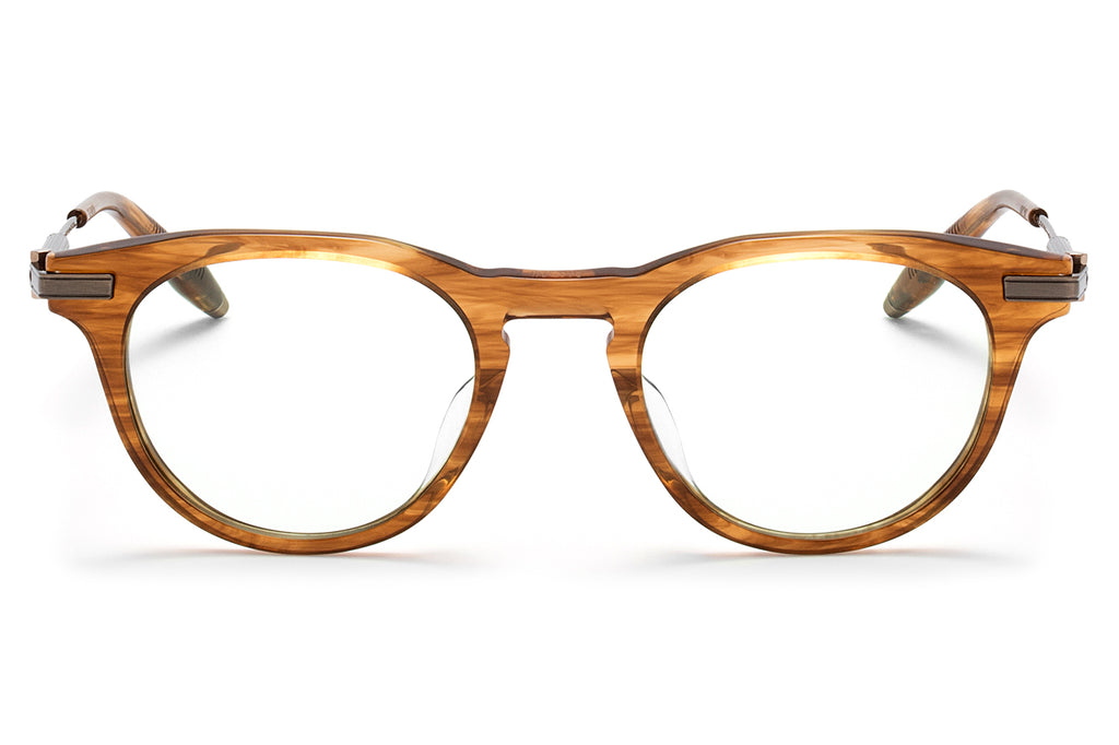 Akoni - Gemini Eyeglasses Sand Swirl - Antiqued White Gold