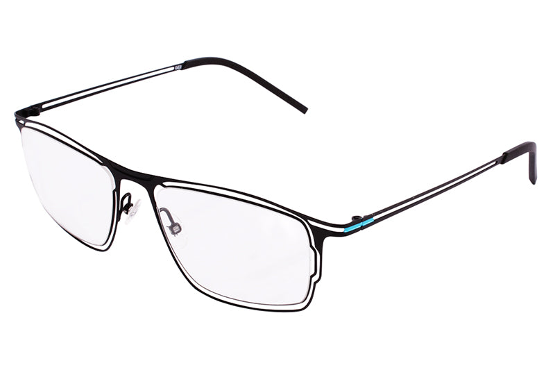 Parasite Eyewear - Genome 2 Eyeglasses Black-Blue (C72)
