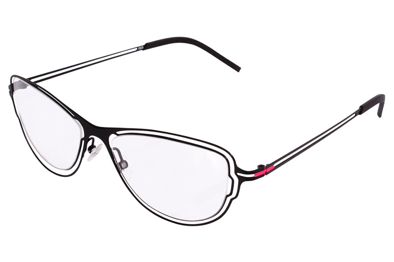 Parasite Eyewear - Genome 5 Eyeglasses Black-Fushia (C80F)
