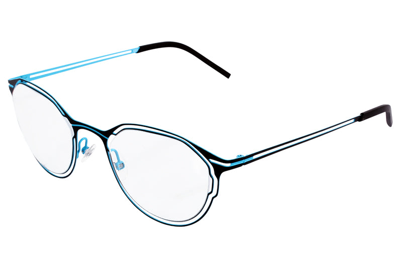Parasite Eyewear - Genome 6 Eyeglasses Black-Blue (C72)