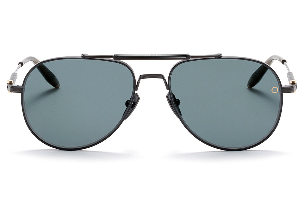 Akoni - Hydra Sunglasses Brushed Black - Olive w/ G-15 Polarized Lenses