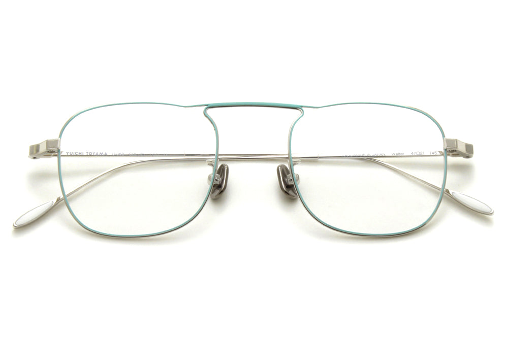 Yuichi Toyama - Walter (U-068) Eyeglasses Silver/Mint Green