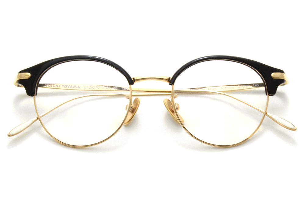 Yuichi Toyama - Anthony (UFO-070) Eyeglasses Gold/Black