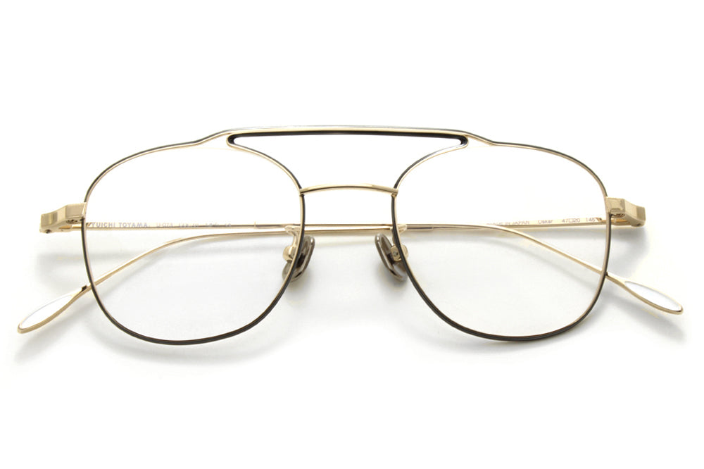 Yuichi Toyama - Oskar (U-073) Eyeglasses White Gold/GrayWhite Gold/Gray