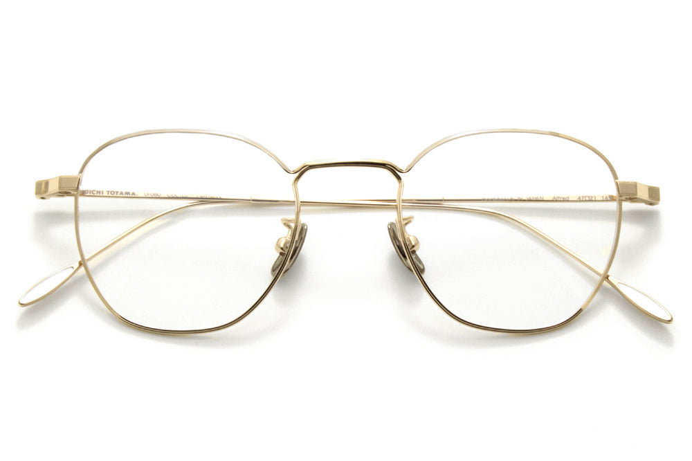 Yuichi Toyama - Alfred (U-080) Eyeglasses Gold