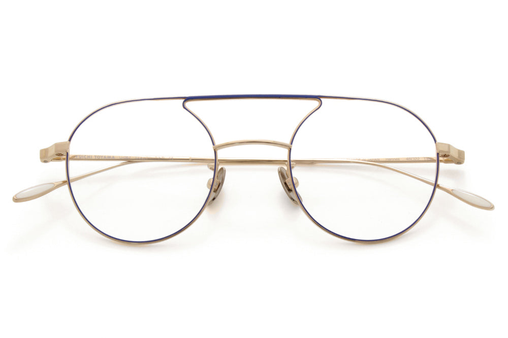 Yuichi Toyama - Hannes (U-067) Eyeglasses Gold/Blue