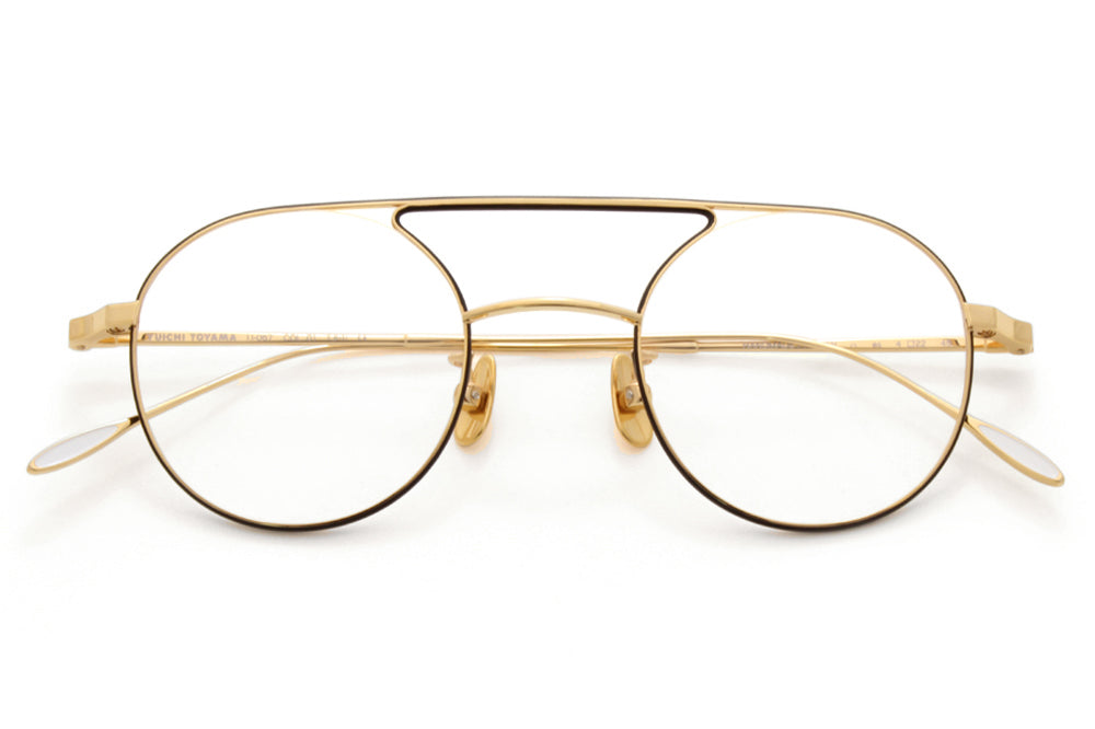 Yuichi Toyama - Hannes (U-067) Eyeglasses Gold/Black