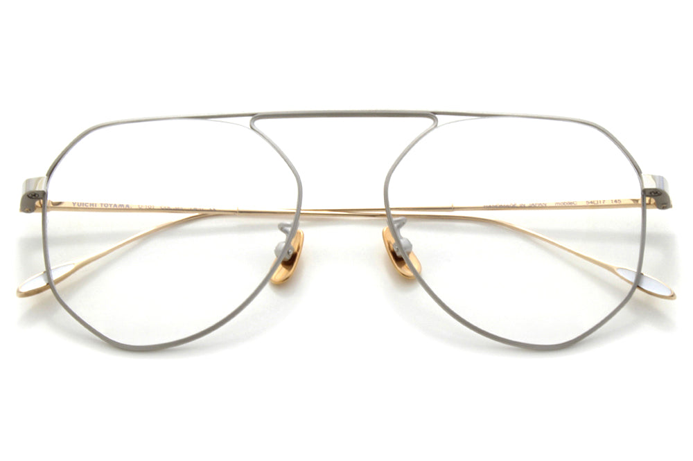 Yuichi Toyama - MobileC (U-101) Eyeglasses Silver/Gold