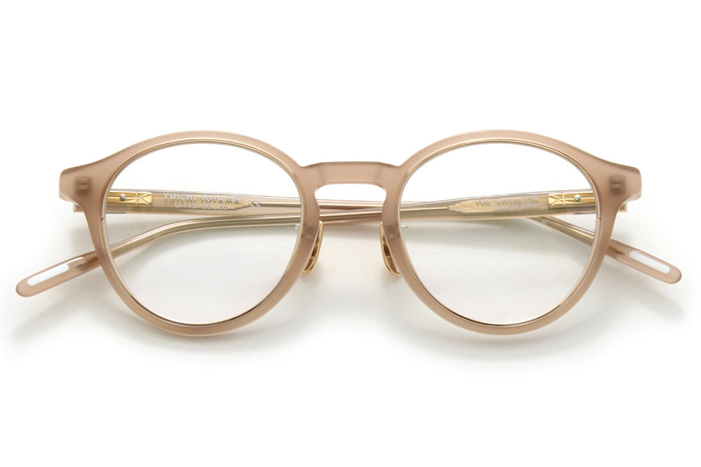 Yuichi Toyama - YVR (U-113) Eyeglasses Milky Pink/Gold