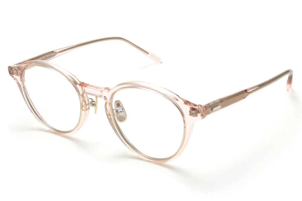 Yuichi Toyama - YVR (U-113) Eyeglasses Clear Pink/White Gold