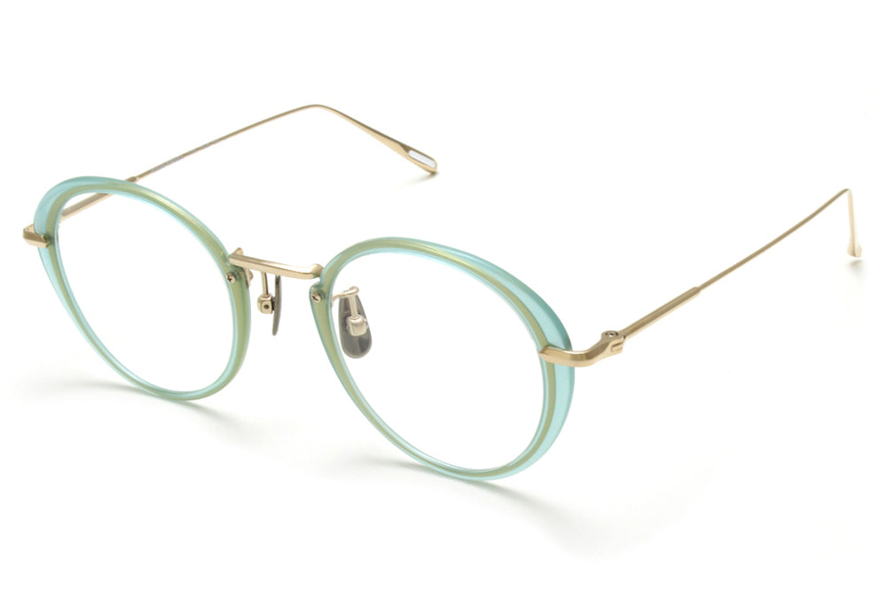 Yuichi Toyama - Ava (U-105) Eyeglasses Gold/Green