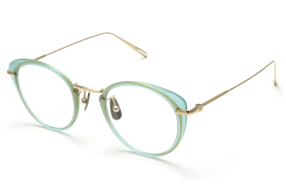 Yuichi Toyama - Olivia (U-106) Eyeglasses Gold/Green