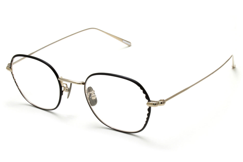 Yuichi Toyama - Bert (U-103) Eyeglasses Gold/Black