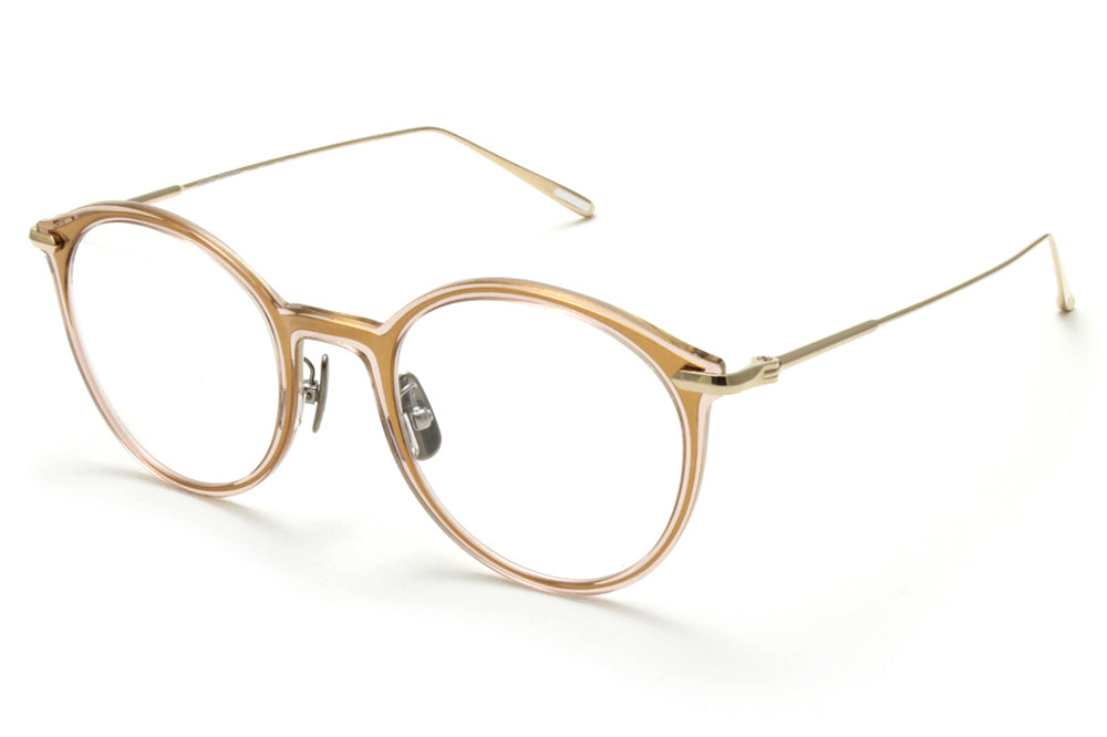 Yuichi Toyama - Lily (U-096) Eyeglasses Gold/Beige