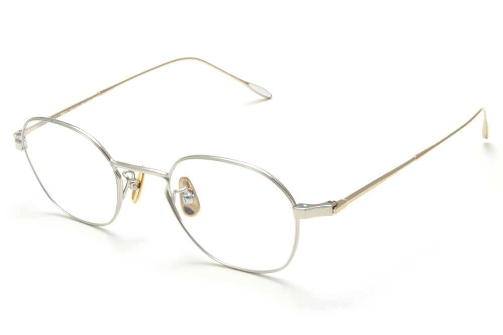 Yuichi Toyama - Marianne (U-090) Eyeglasses Silver/Gold