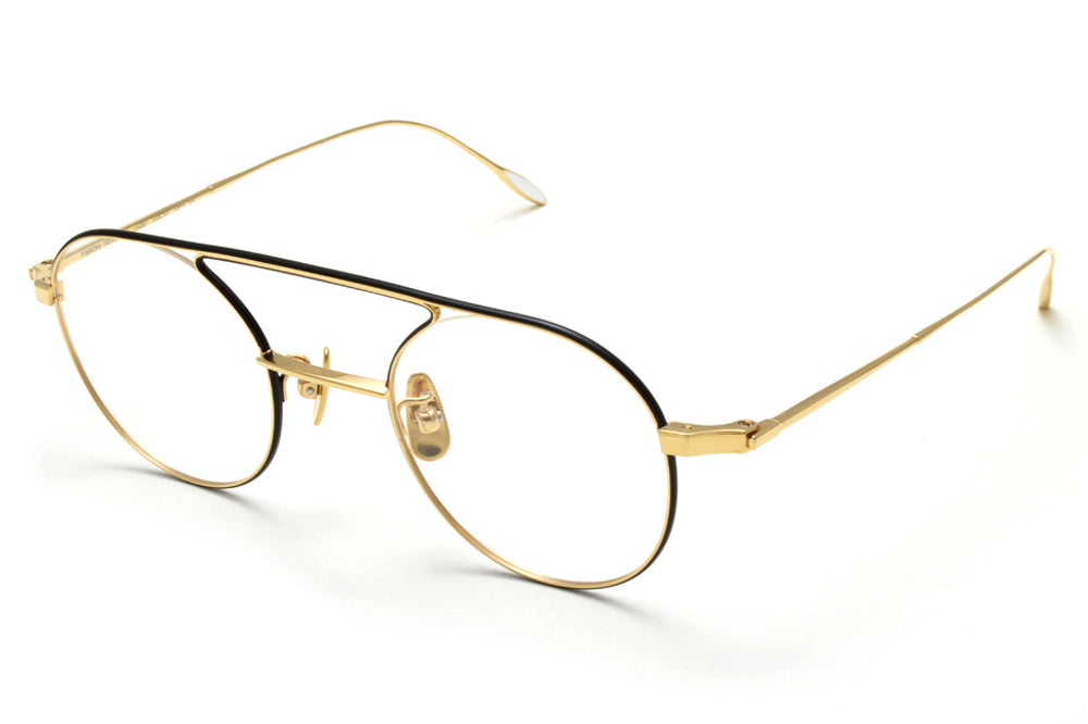 Yuichi Toyama - Hannes (U-067) Eyeglasses Gold/Black