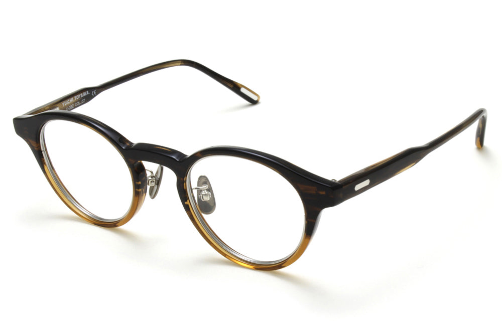 Yuichi Toyama - ZRH (U-082) Eyeglasses Brown Half