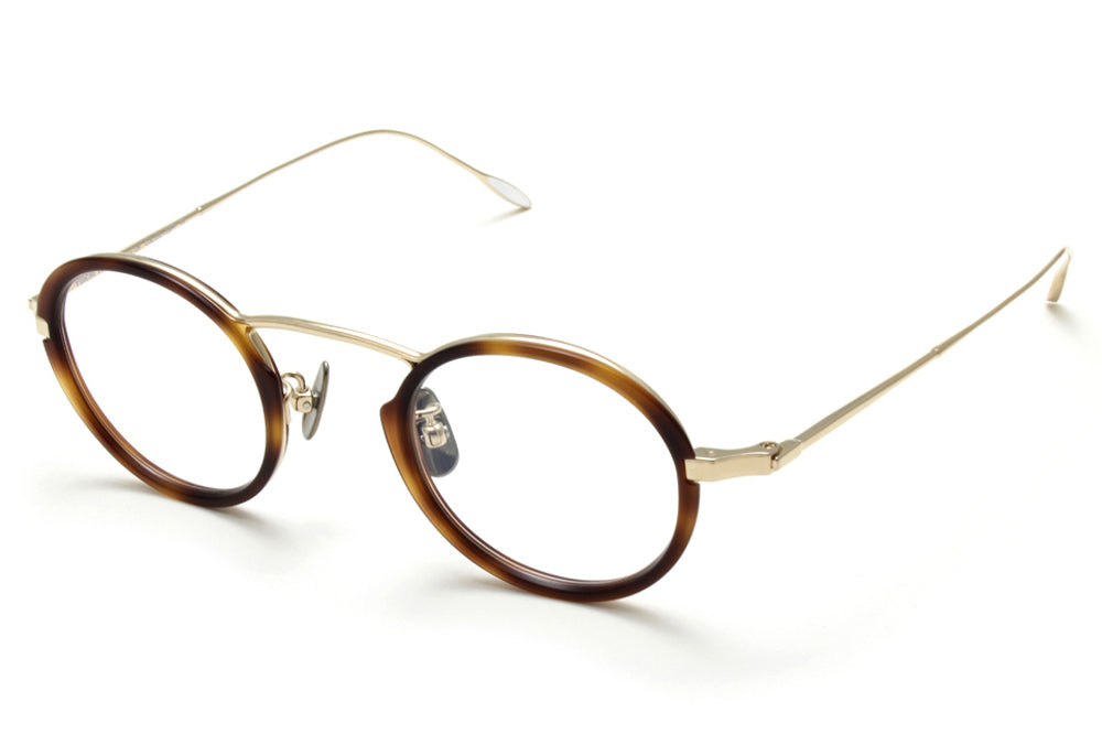 Yuichi Toyama - F. Johannes (U-109) Eyeglasses Gold/Tortoise