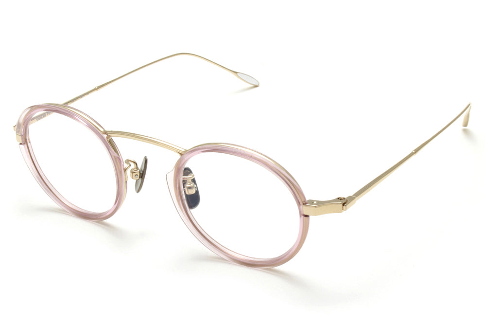 Yuichi Toyama - F. Johannes (U-109) Eyeglasses Gold/Pink