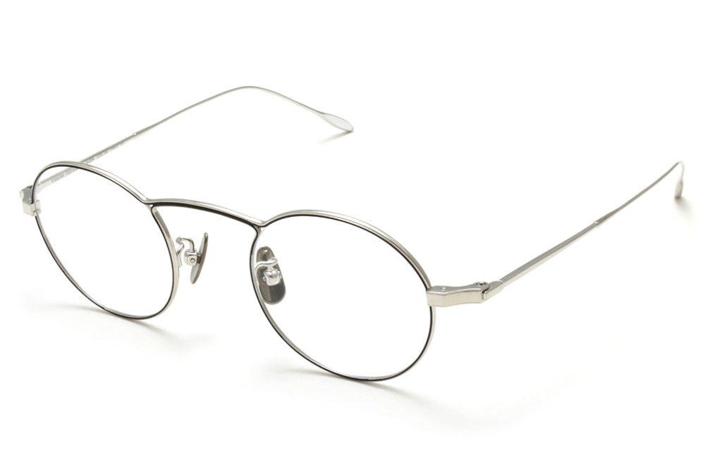 Yuichi Toyama - Johannes (U-074) Eyeglasses Silver/Black