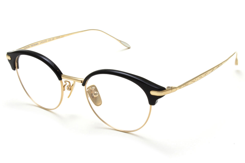 Yuichi Toyama - Anthony (UFO-070) Eyeglasses Gold/Black