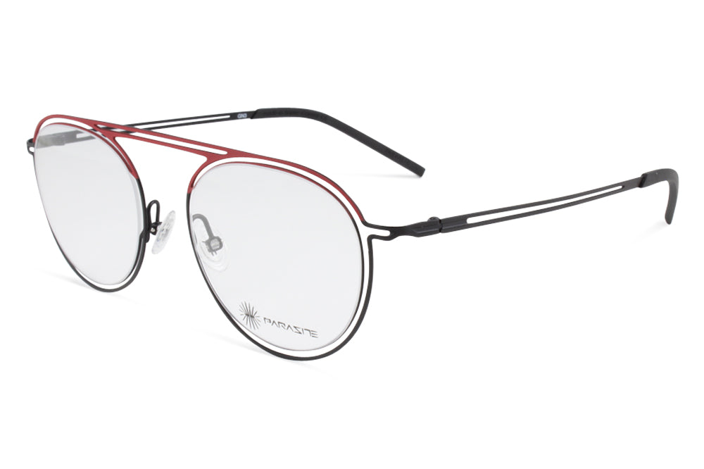 Parasite Eyewear - Gene 3 Eyeglasses Black-Red (C62)