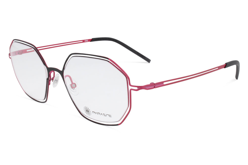 Parasite Eyewear - Gene 2 Eyeglasses Black-Fushia (C80)